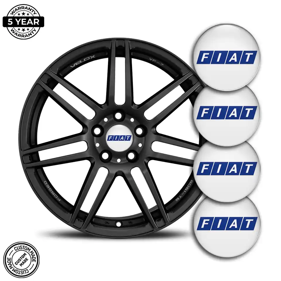 Fiat Wheel Emblems High Quality