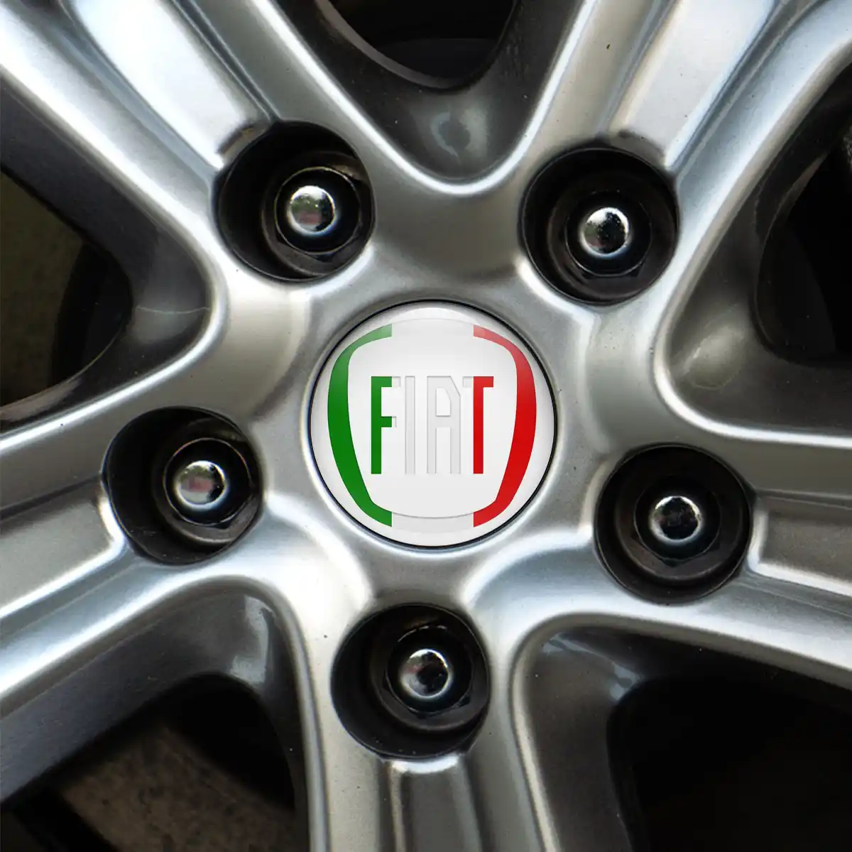 Fiat Wheel Emblems Premium Quality