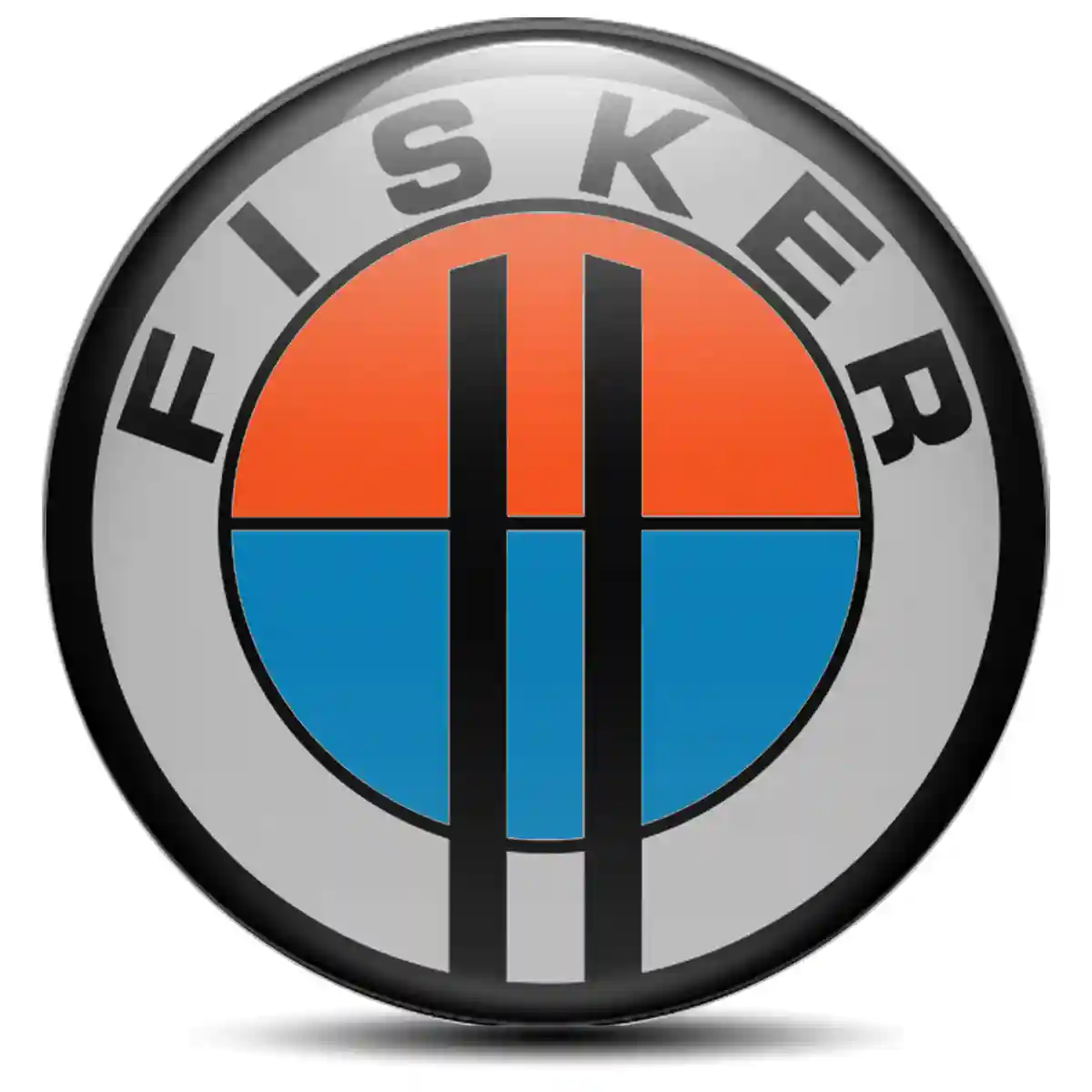 Fisker Badge Emblems Center Cap Self-Adhesive Sleek Style