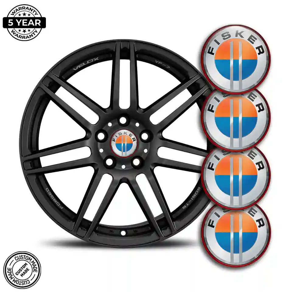 Fisker Domed Emblem Sleek Style