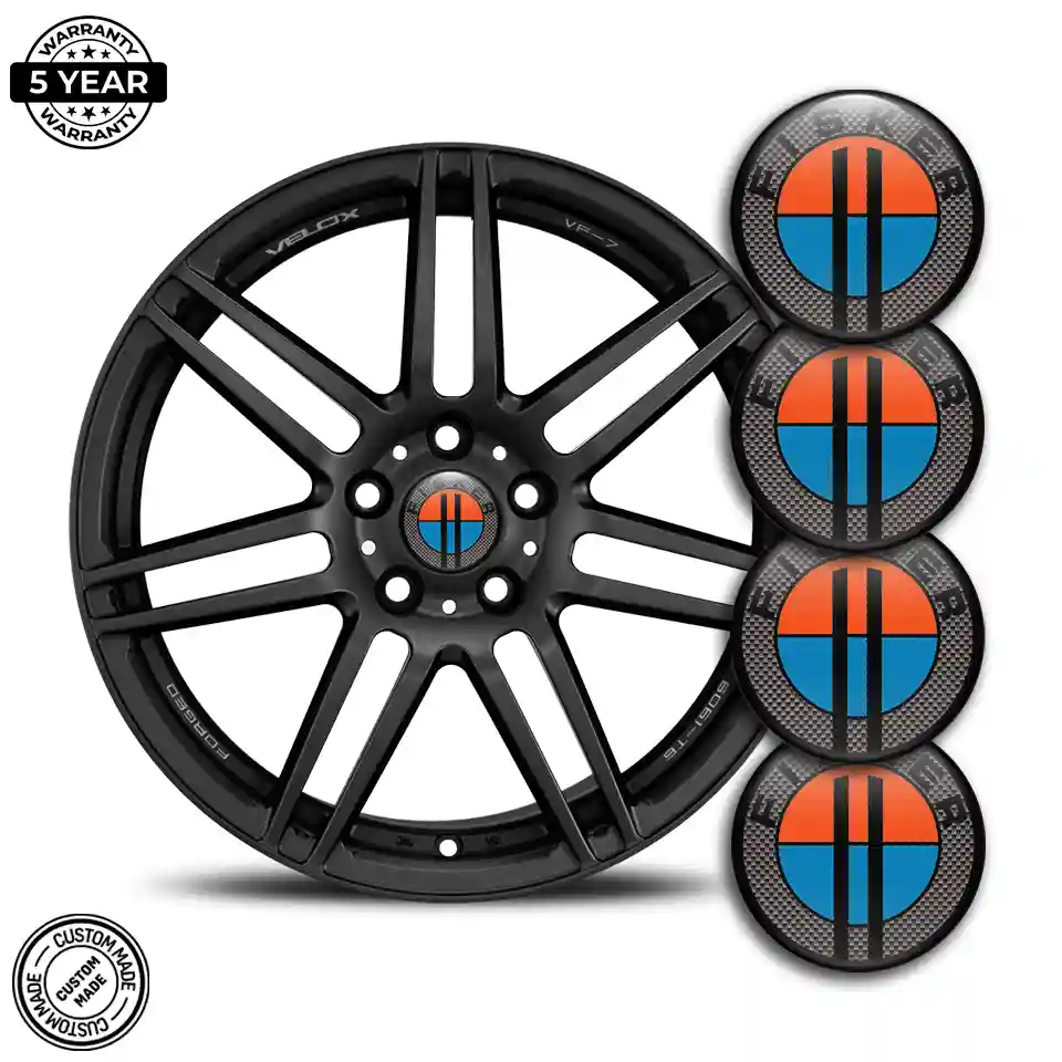 Fisker Domed Sticker Sleek Style