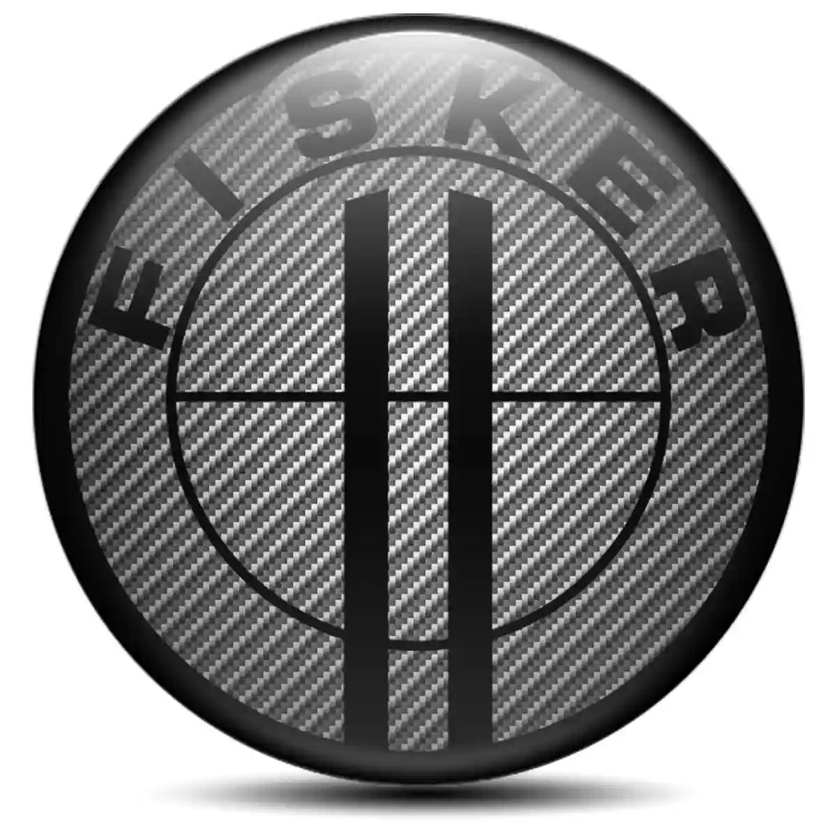 Fisker Emblem Badge Sleek Style