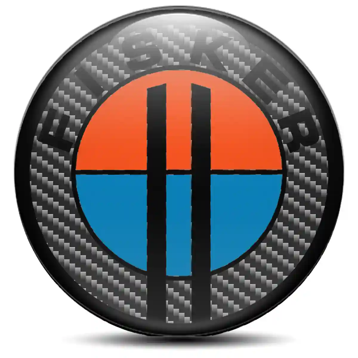 Fisker Emblem Wheel Center Caps Sleek Style