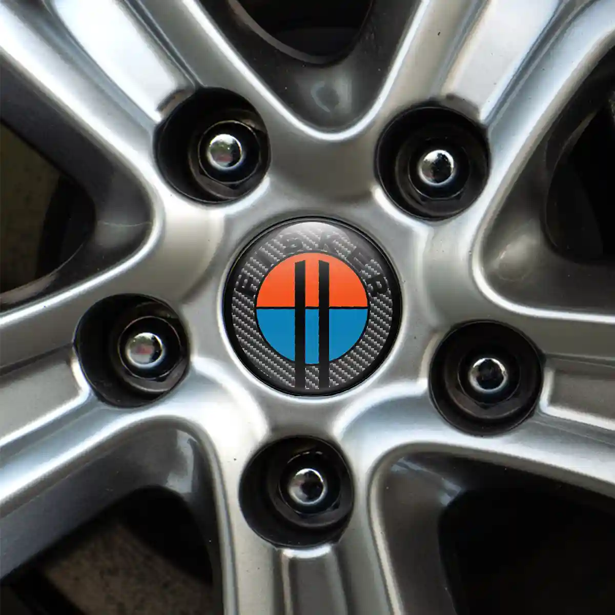 Fisker Emblem Wheel Center Caps Sleek Style