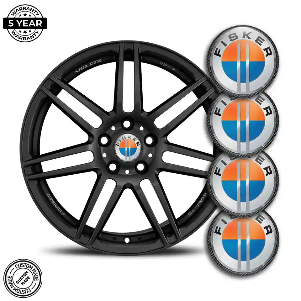 Fisker Logo Emblem Sleek Style