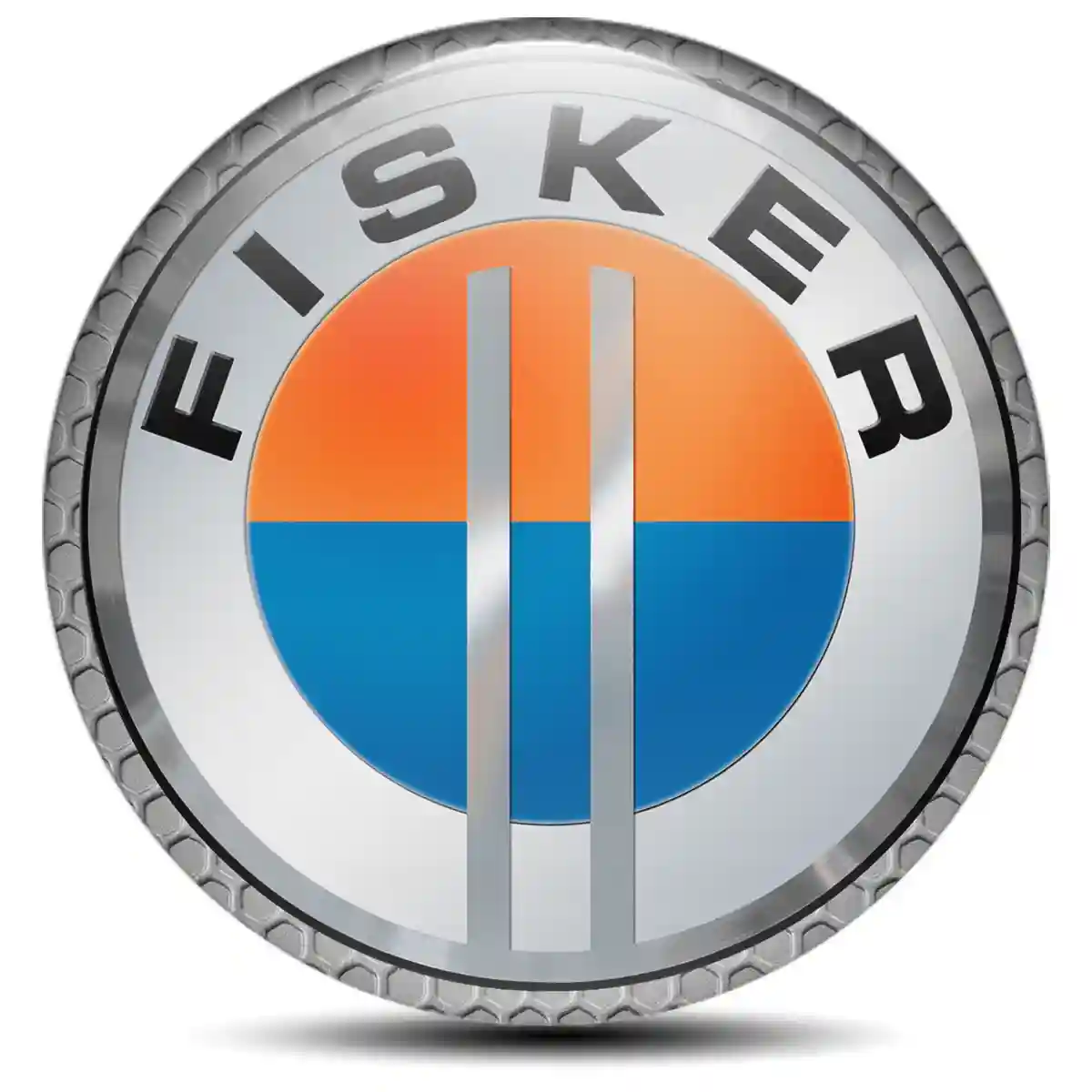 Fisker Wheel Emblem Self-Adhesive Sleek Style