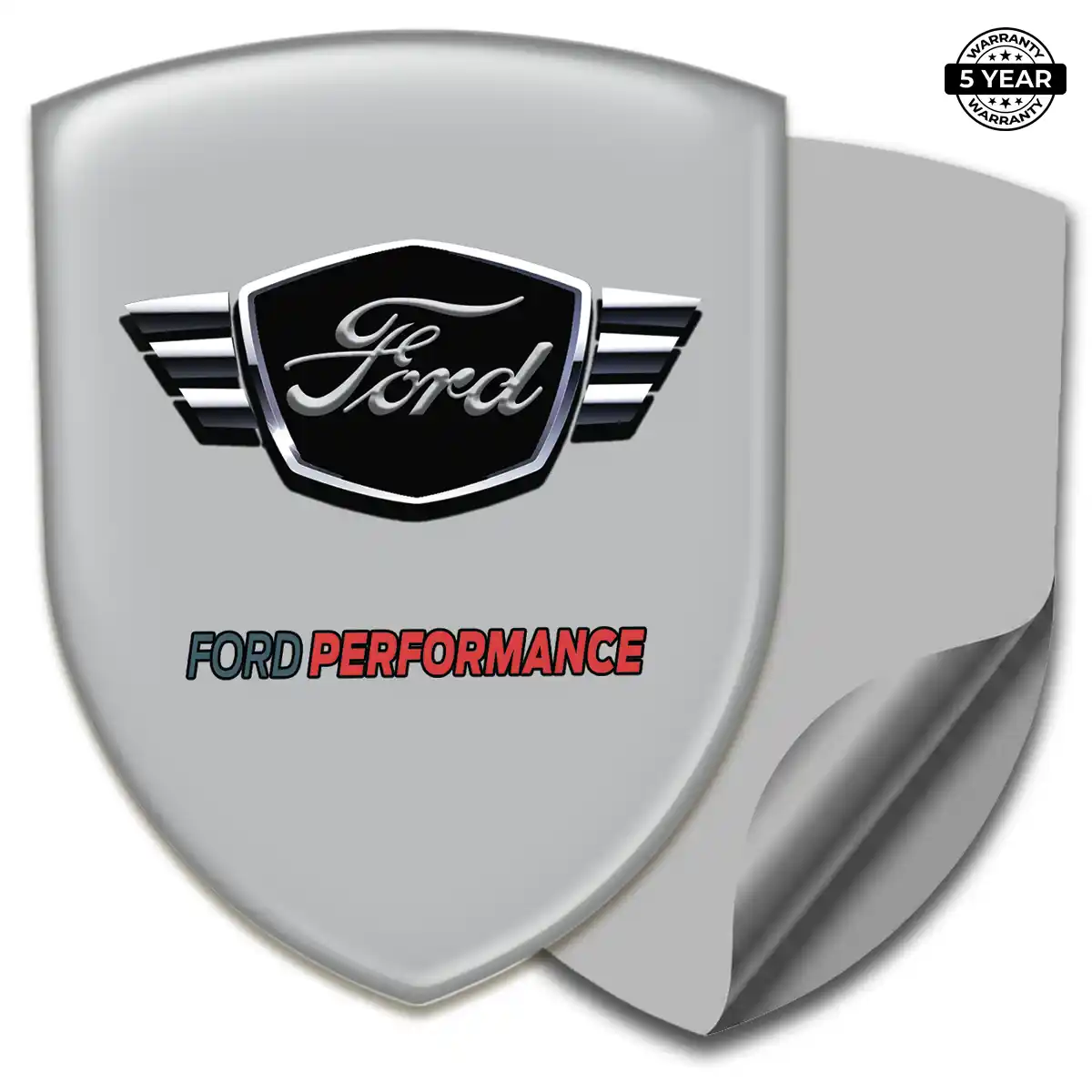 Ford 3D Badge Sticker Sleek Style