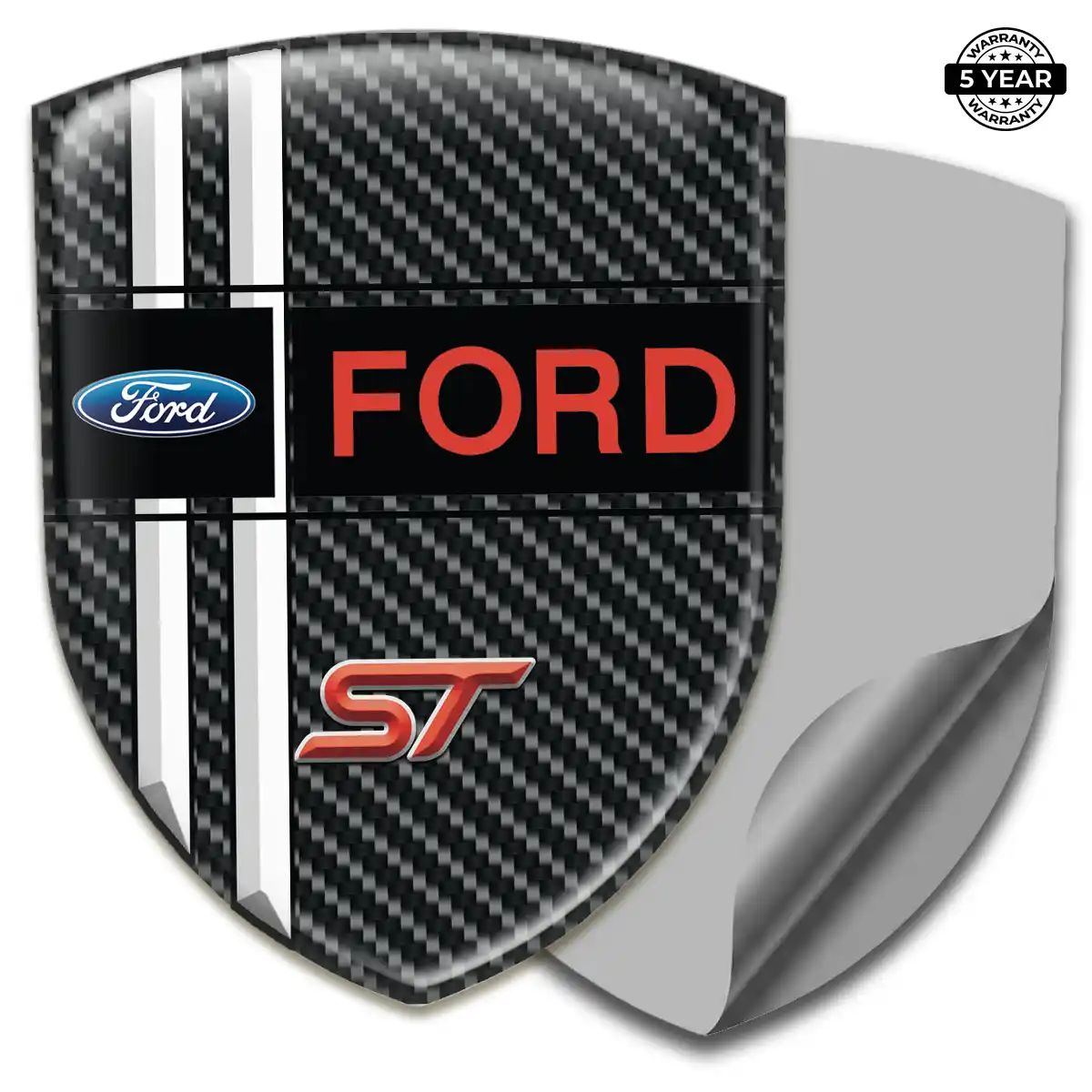 Ford 3D Domed Sticker Refined Design