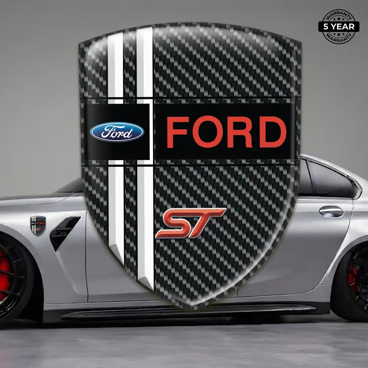 Ford 3D Domed Sticker Refined Design