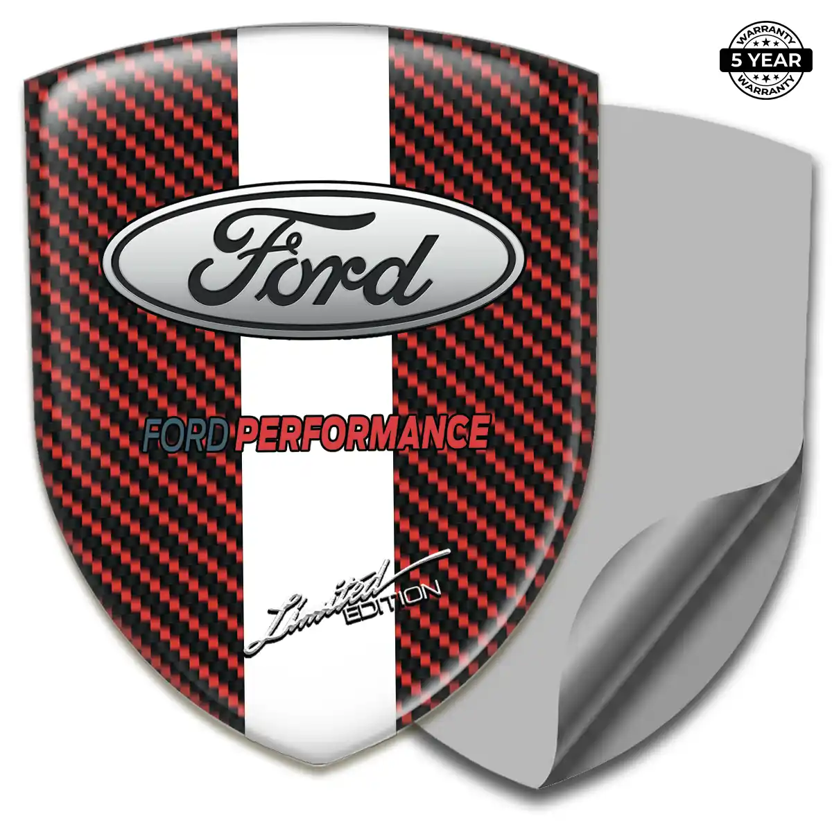 Ford Automotive Logo Sticker Sleek Style