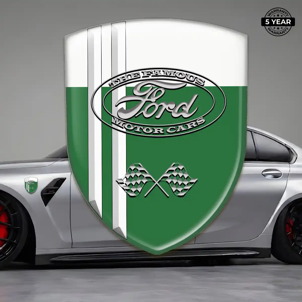 Ford Automotive Resin Decal Refined Design