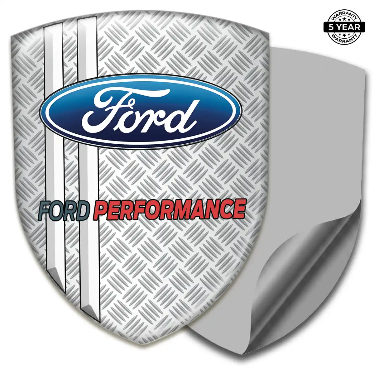 Ford Automotive Resin Decal Sleek Style