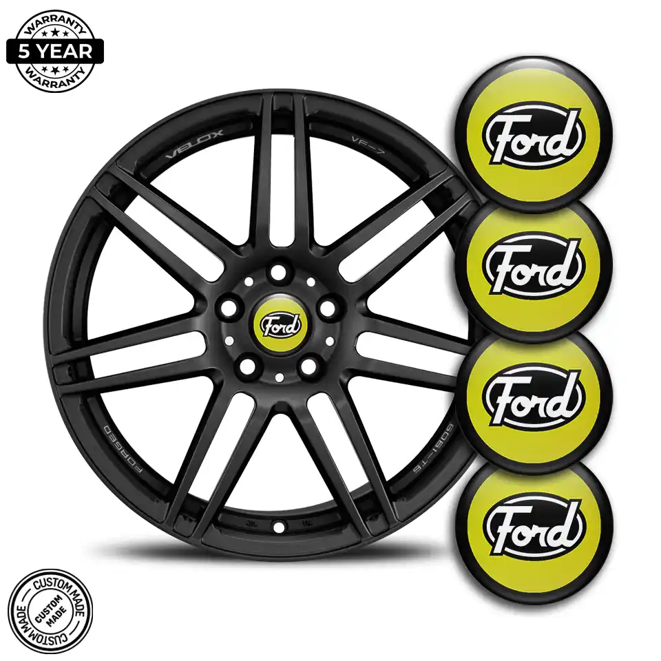 Ford Badge Emblems Center Cap High Quality