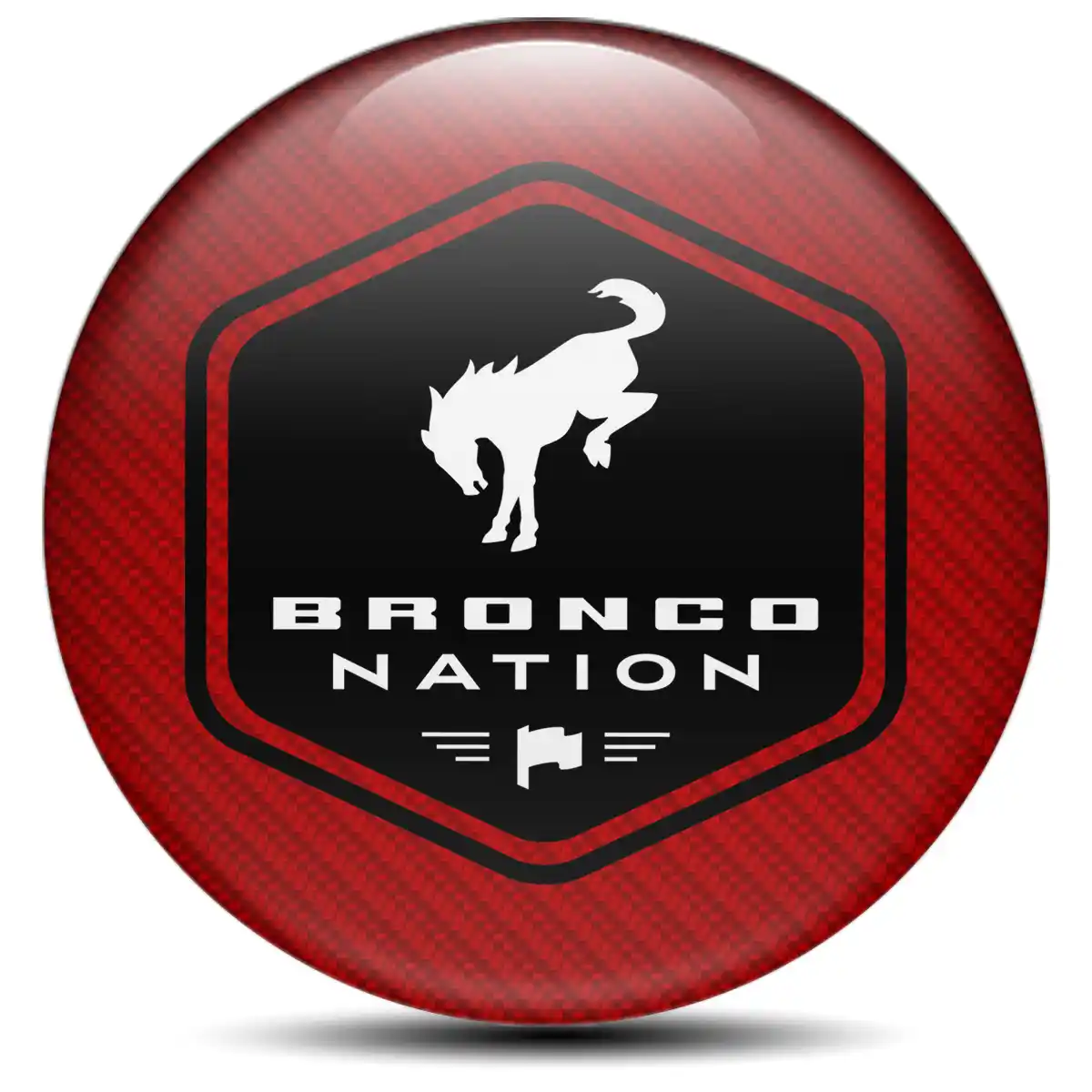 Ford Bronco Domed Emblem Stylish Design