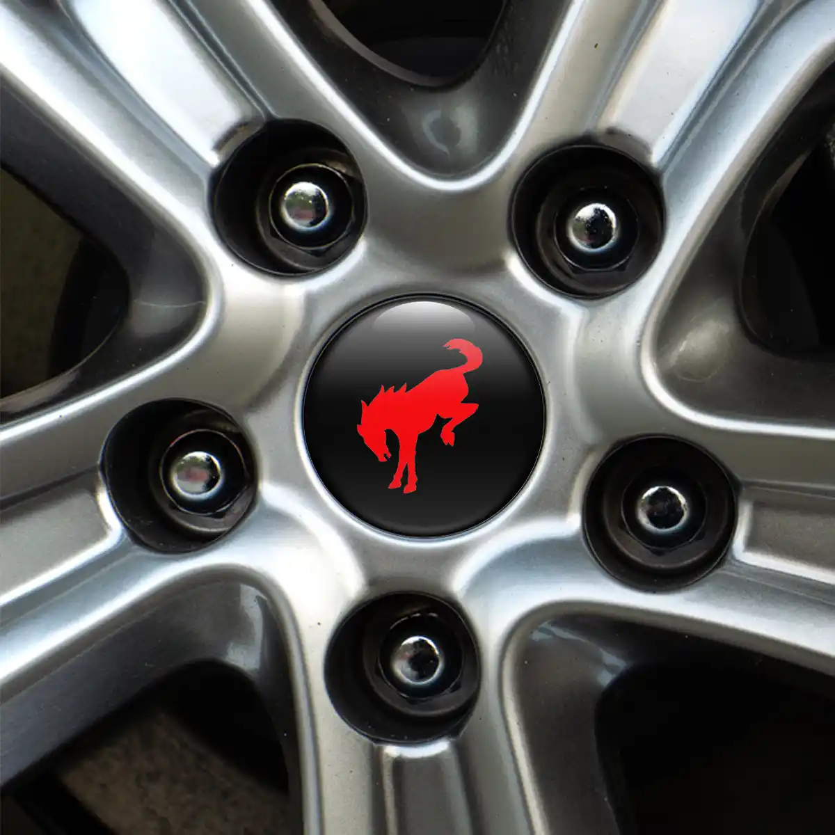 Ford Bronco Emblem Center Hub Cap Self-Adhesive Stylish Design