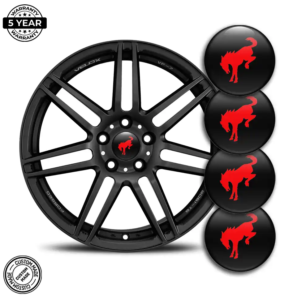 Ford Bronco Emblem Center Hub Cap Self-Adhesive Stylish Design