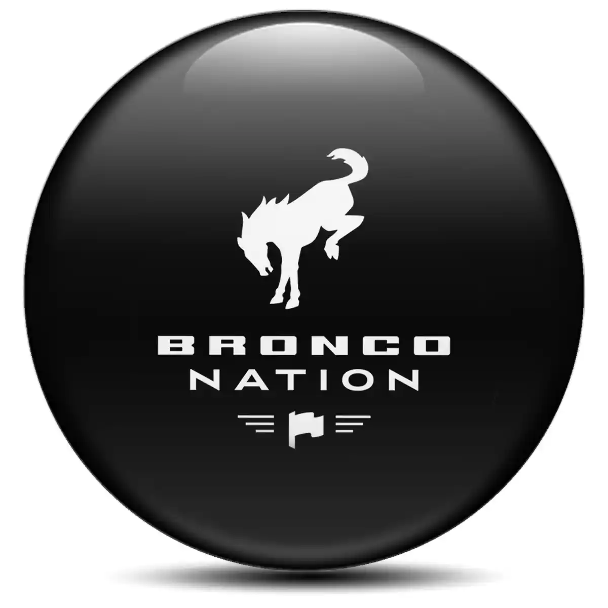 Ford Bronco Epoxy Sticker Stylish Design