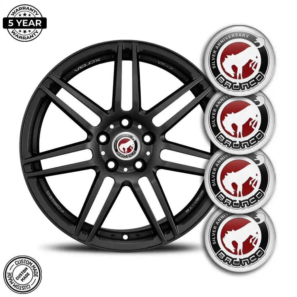 Ford Bronco Logo Silicone Emblem Stylish Design