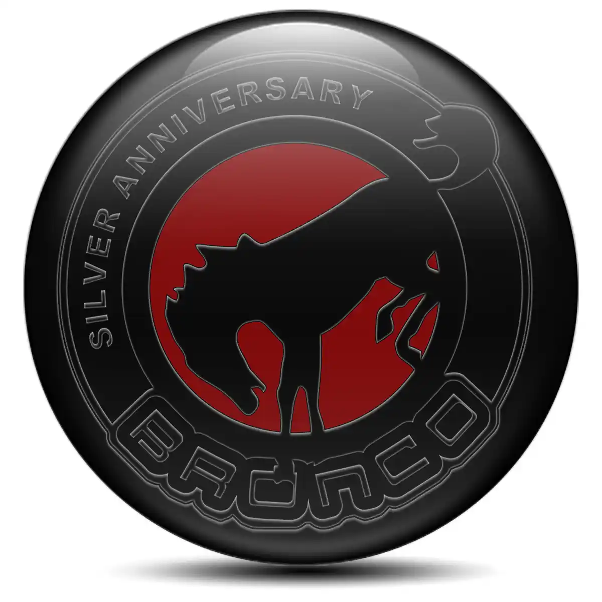 Ford Bronco Silicone Sticker Self-Adhesive Stylish Design