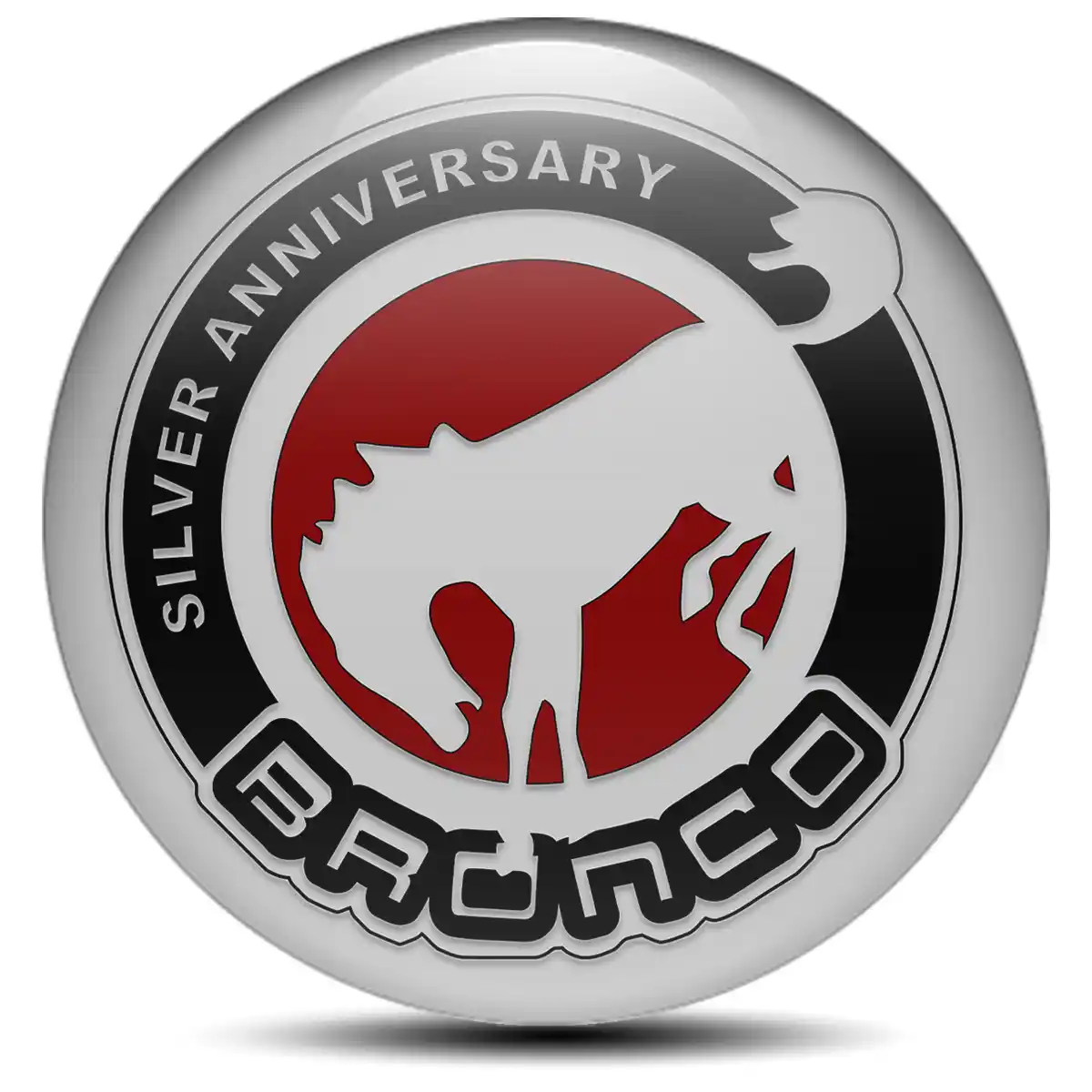 Ford Bronco Silicone Sticker Stylish Design