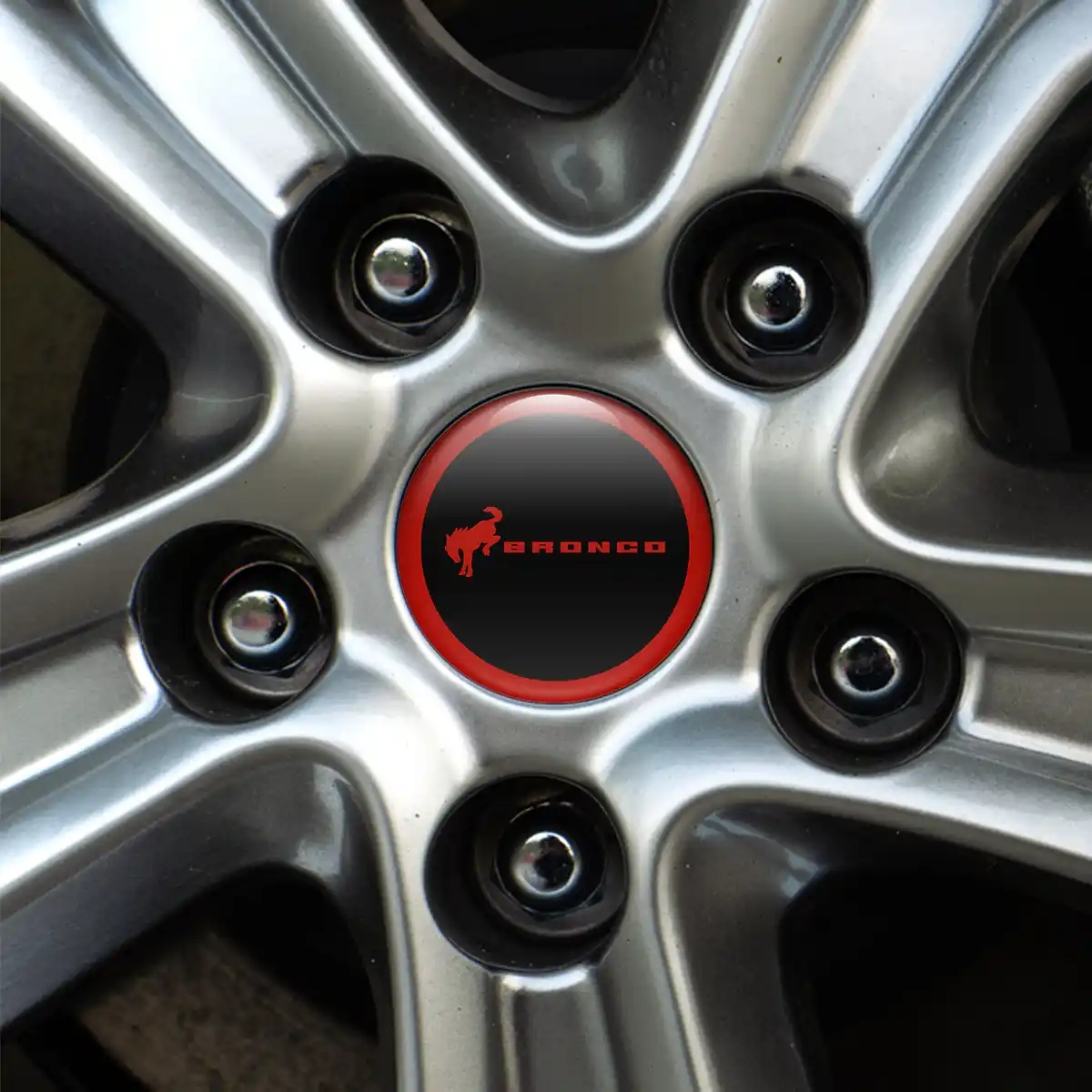 Ford Bronco Sticker Epoxy 3D Gel Stylish Design