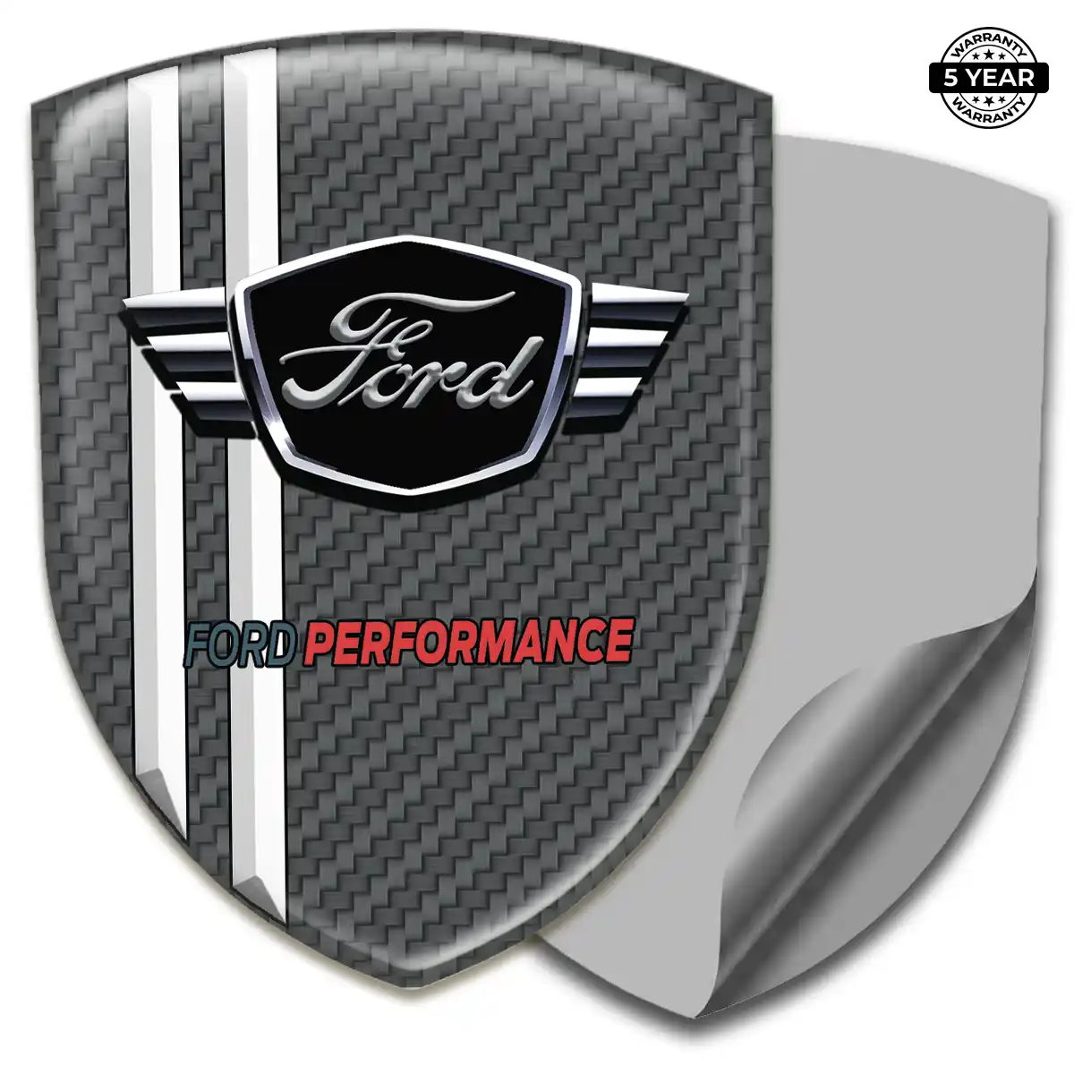 Ford Car Emblem Decal Sleek Style