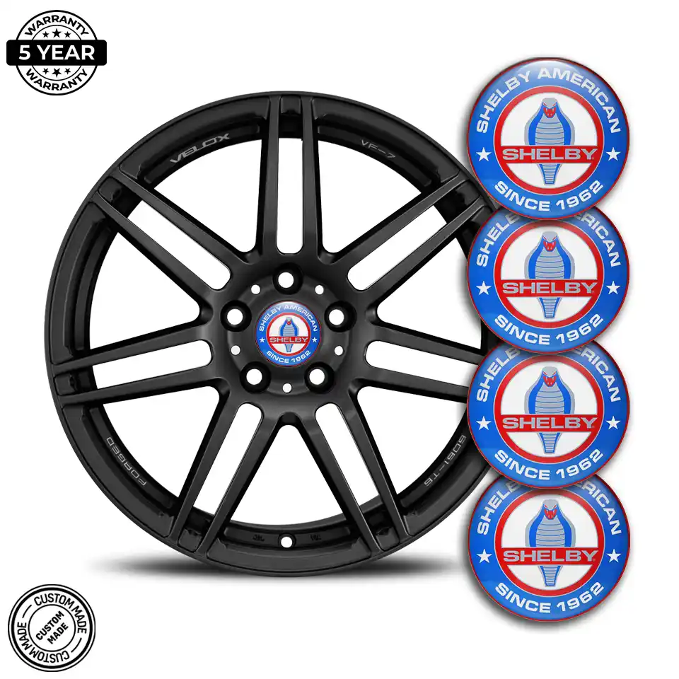 Ford Cobra Emblem Badge Self-Adhesive Stylish Design