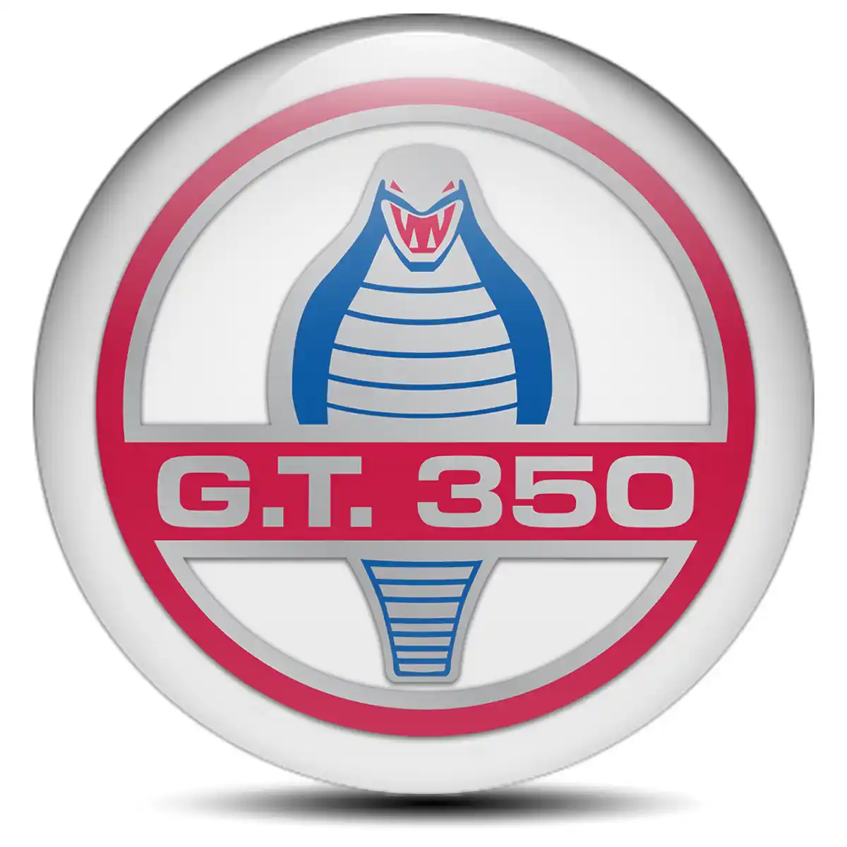 Ford Cobra Logo Silicone Badge Stylish Design