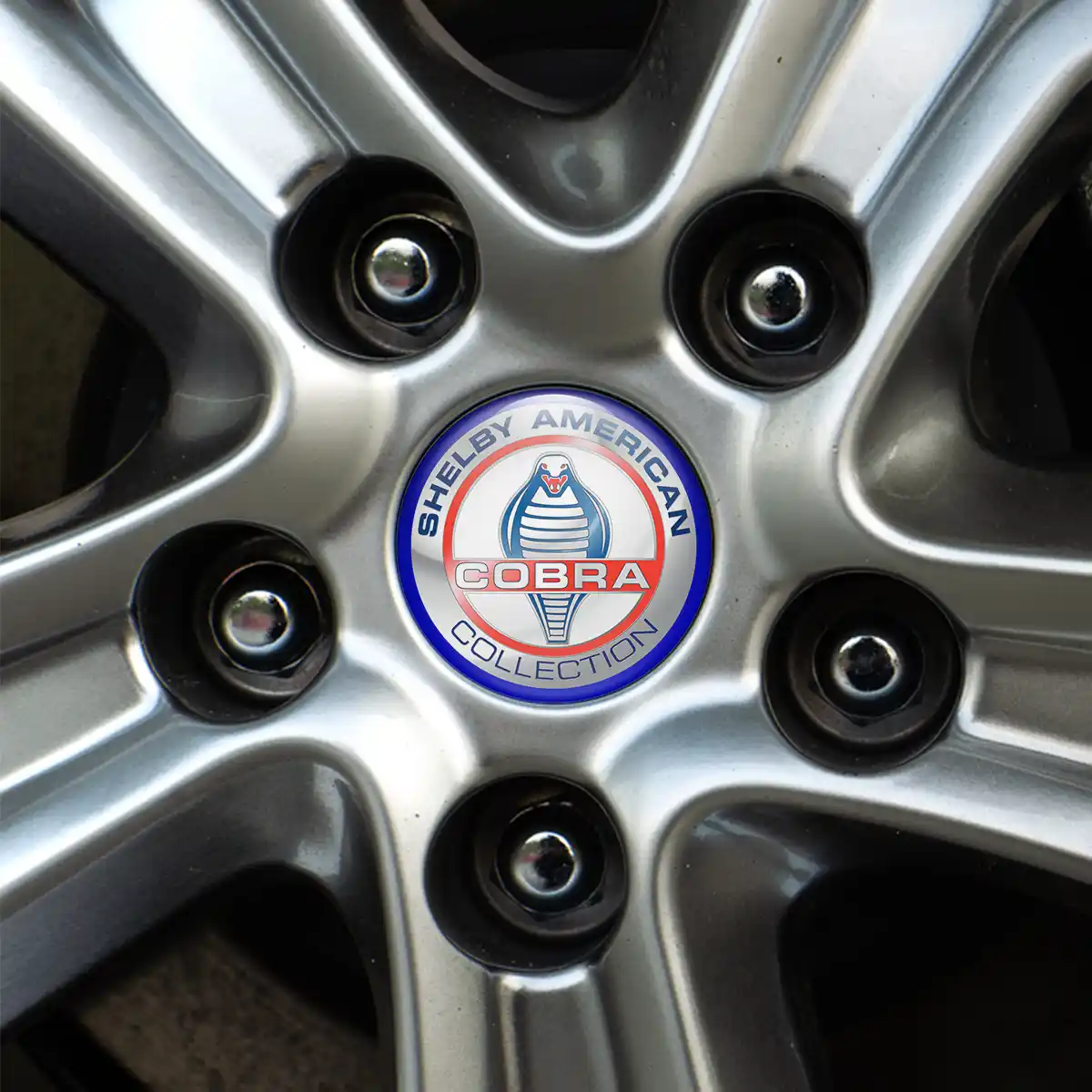 Ford Cobra Silicone Sticker Stylish Design