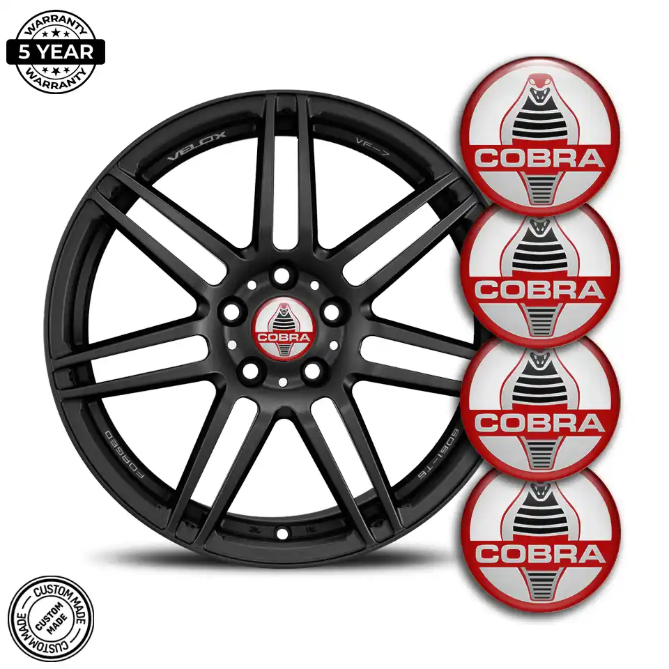 Ford Cobra Sticker Epoxy 3D Gel Stylish Design