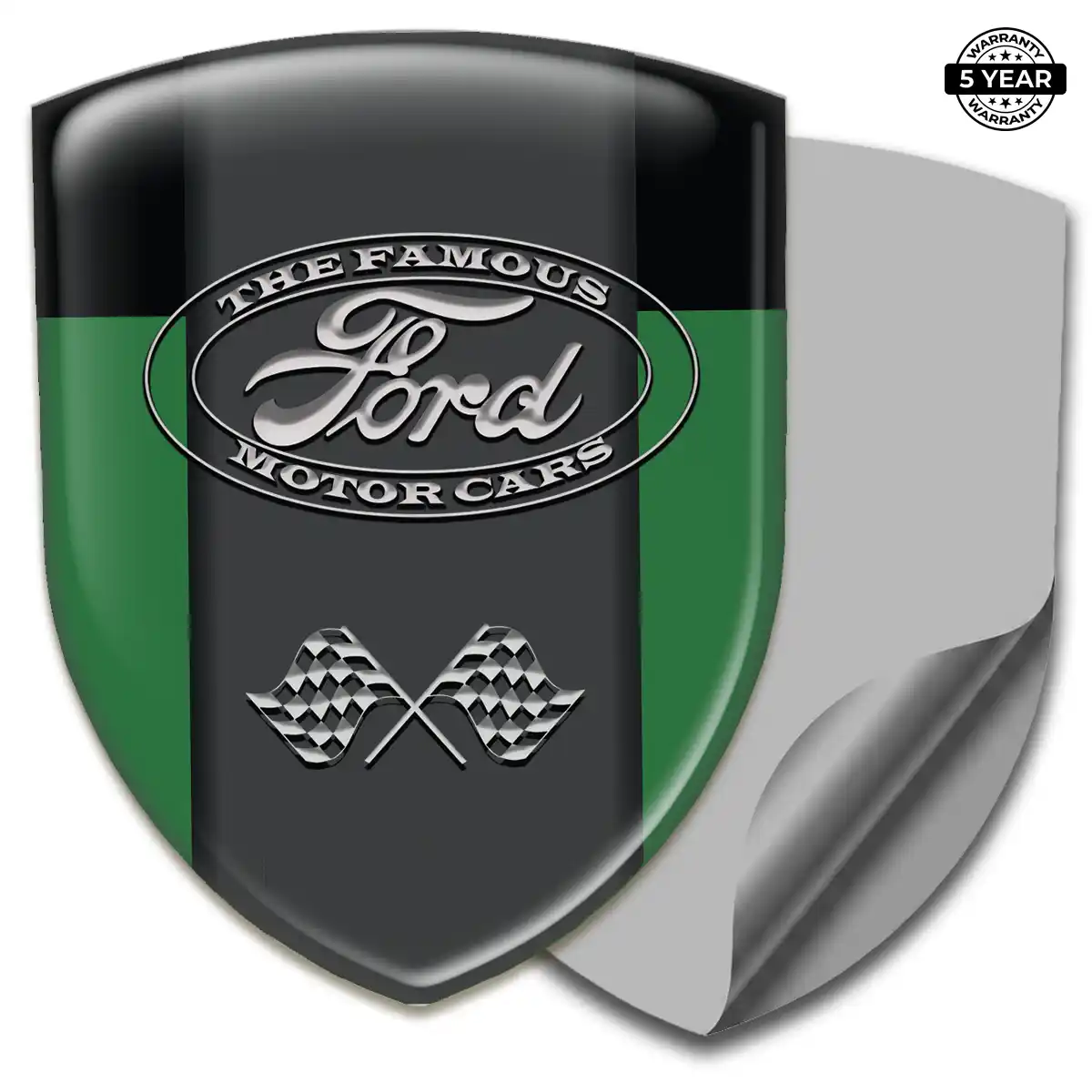 Ford Crest Emblem Sleek Style