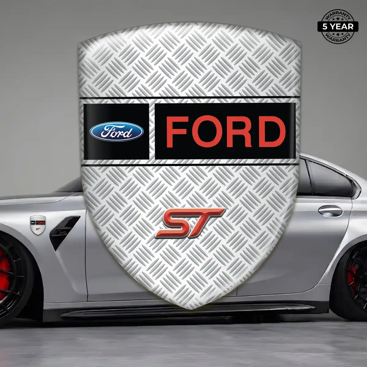 Ford Crest Logo Emblem Refined Design