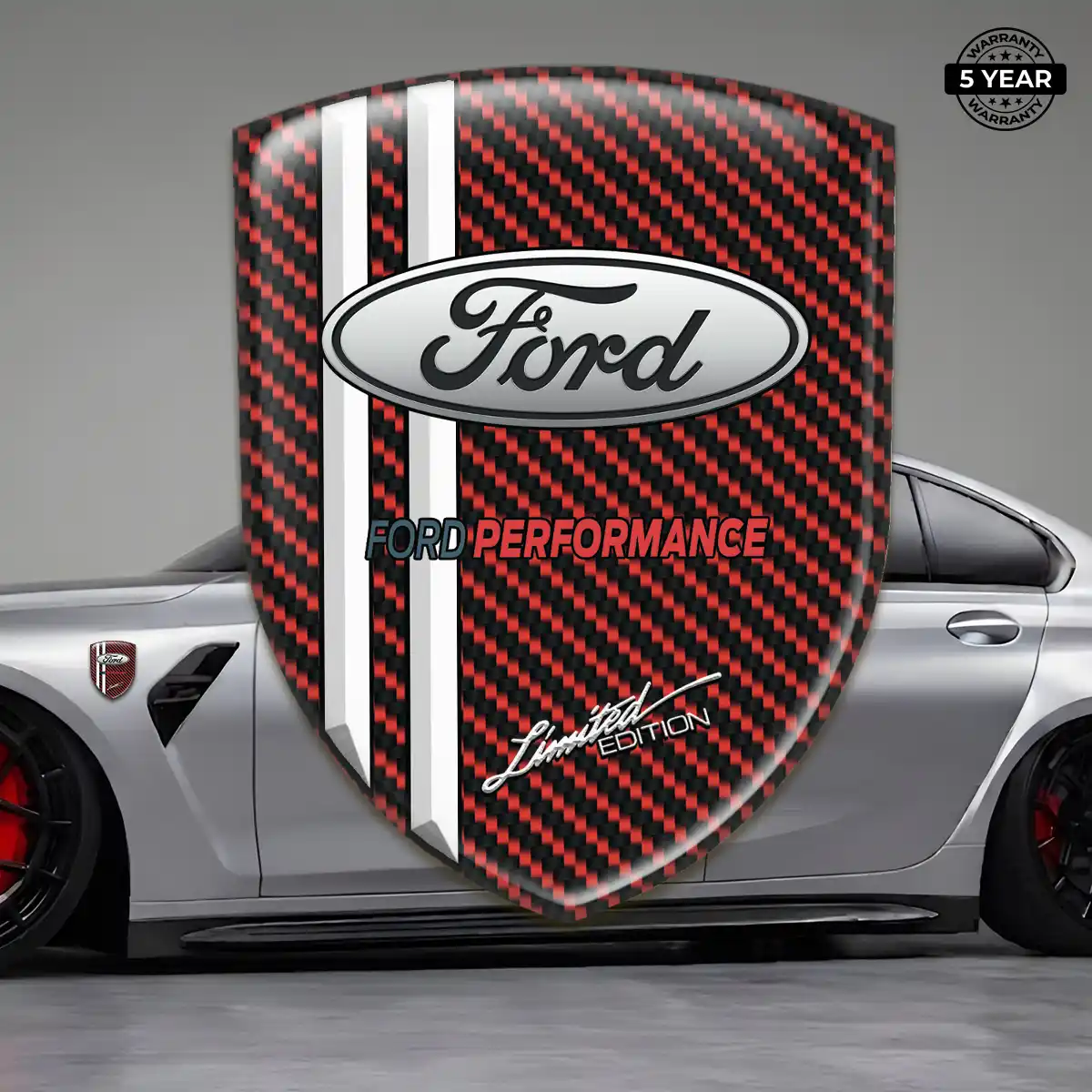 Ford Domed Badge Sleek Style