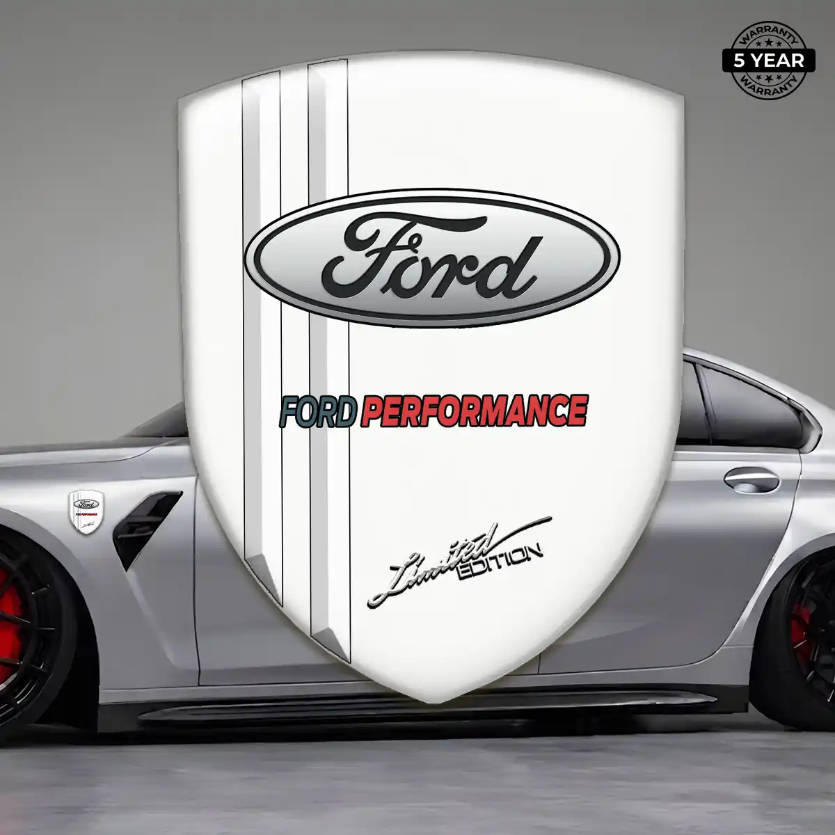 Ford Domed Decal Refined Design
