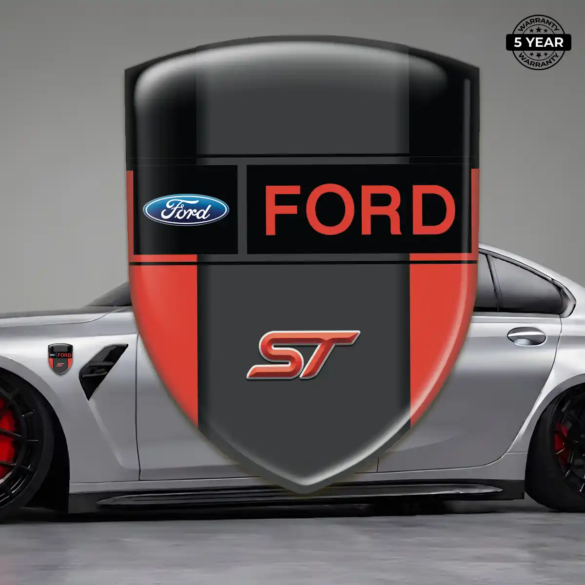 Ford Domed Emblem Elite Finish