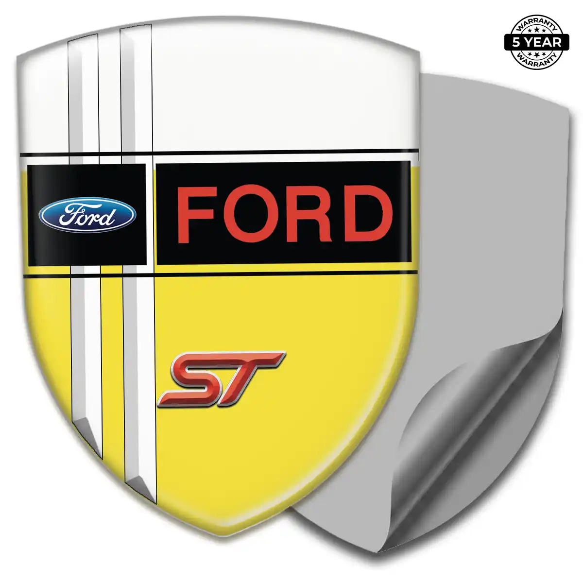 Ford Domed Emblem Refined Design