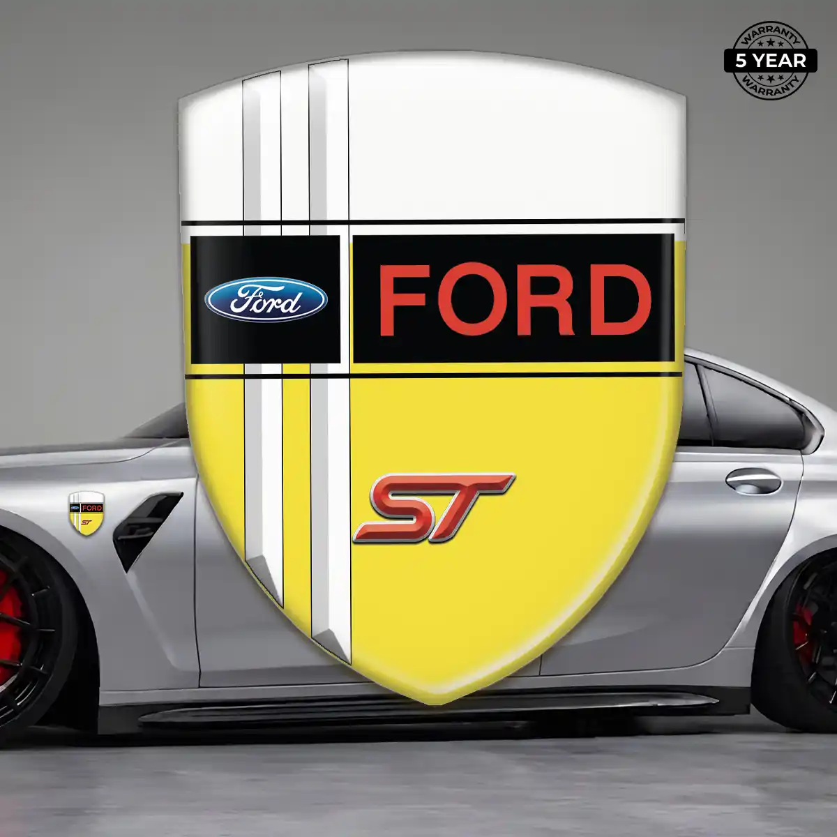 Ford Domed Emblem Refined Design