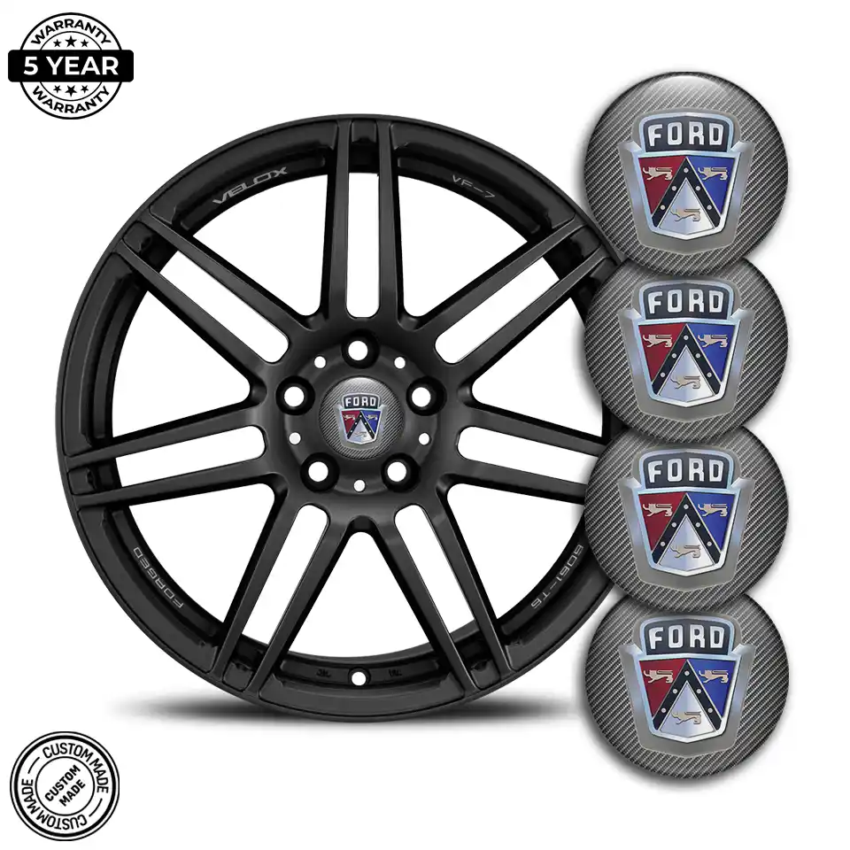 Ford Domed Emblem Self-Adhesive Stylish Design