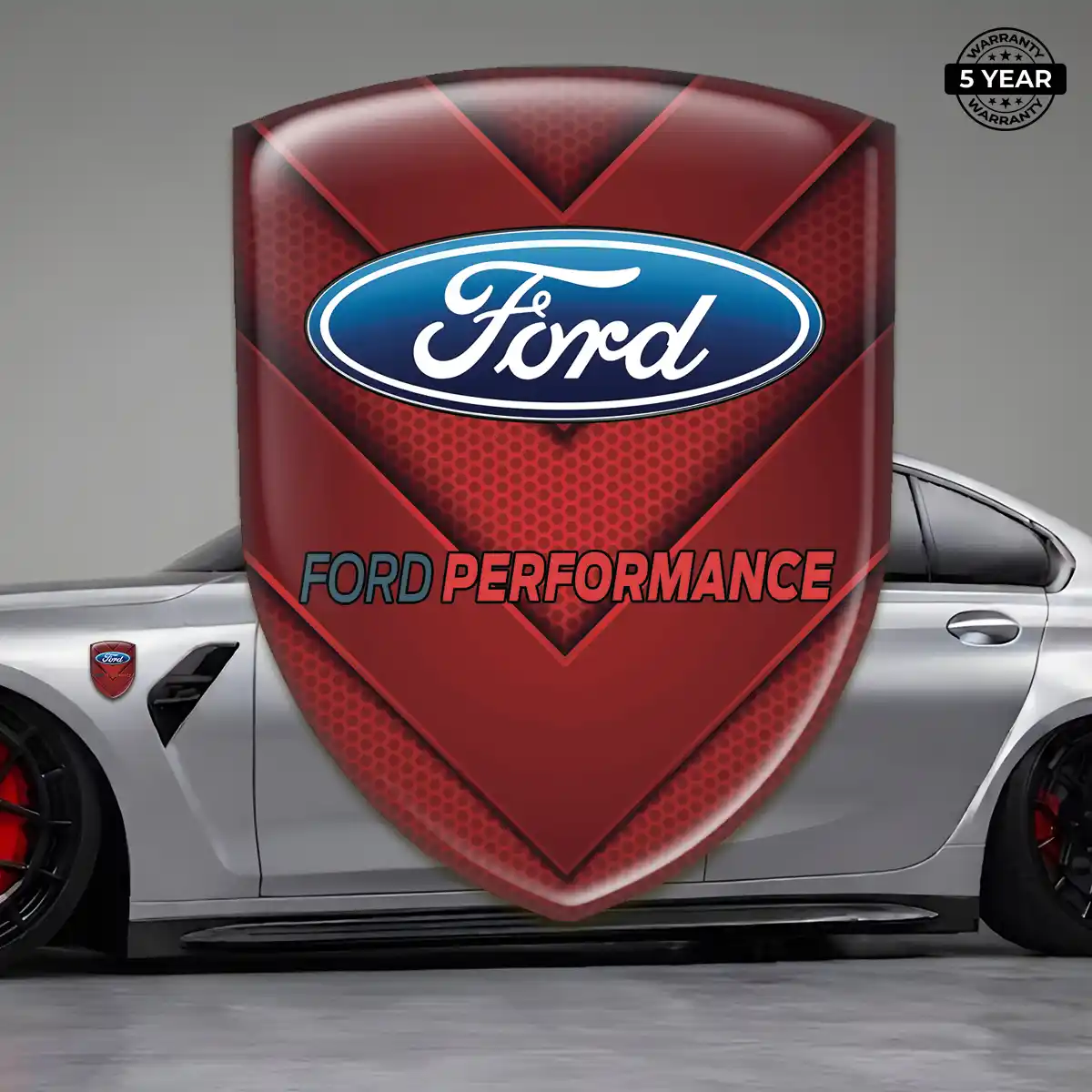 Ford Emblem Badge Logo Refined Design