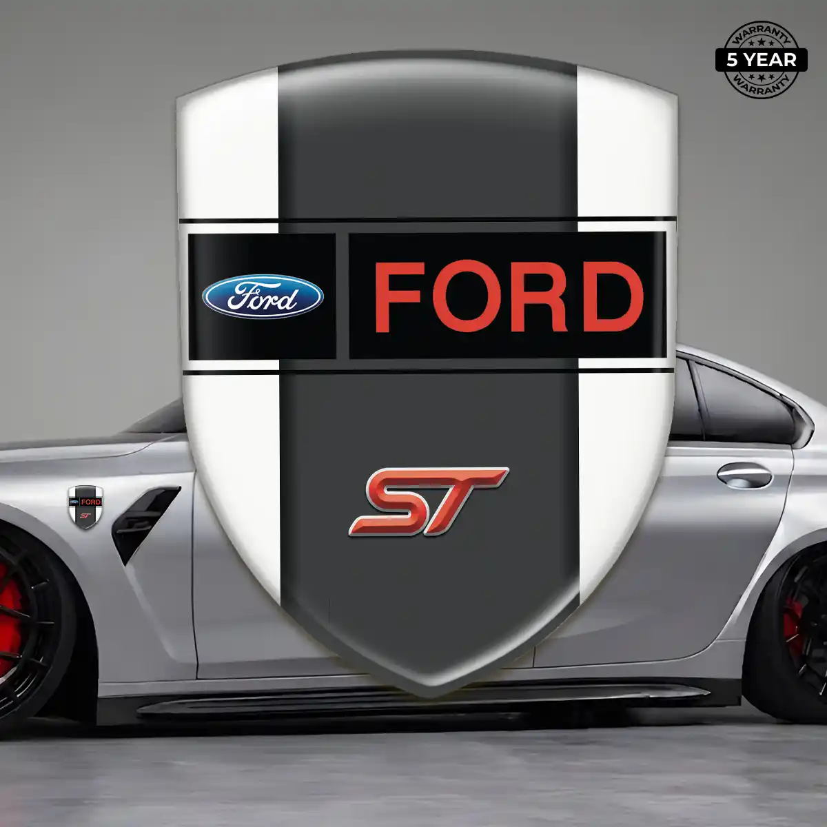 Ford Emblem Badge Refined Design