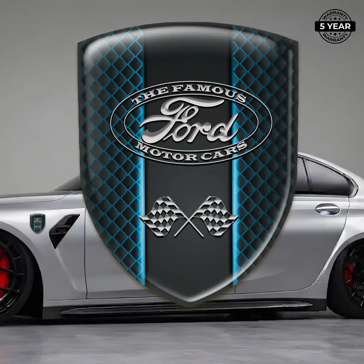 Ford Emblem Badge Sleek Style