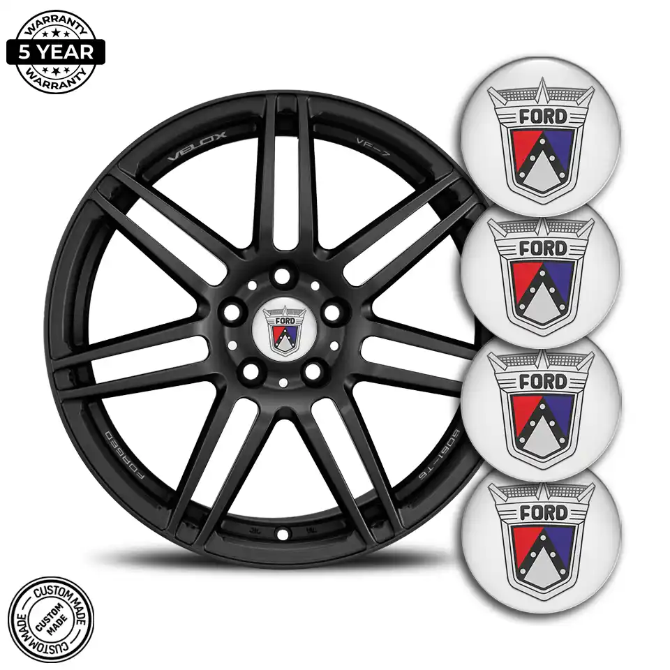 Ford Emblem Center Hub Cap Self-Adhesive High Quality