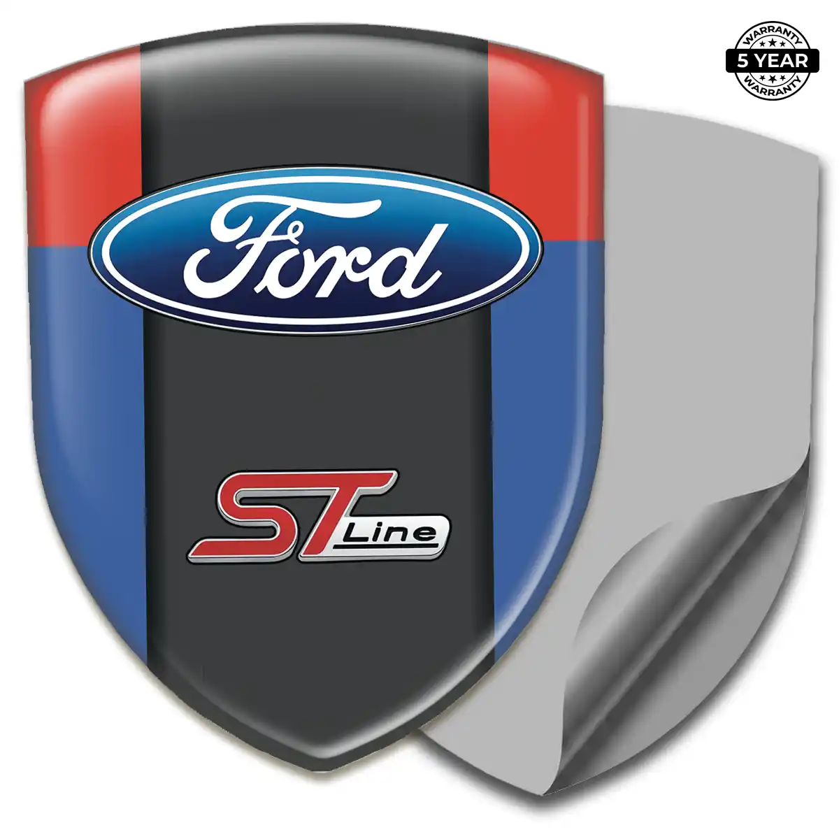 Ford Emblem Domed Badge Sleek Style