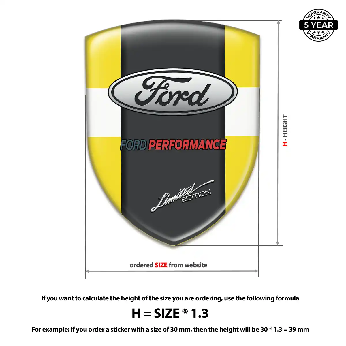 Ford Emblem Elite Finish