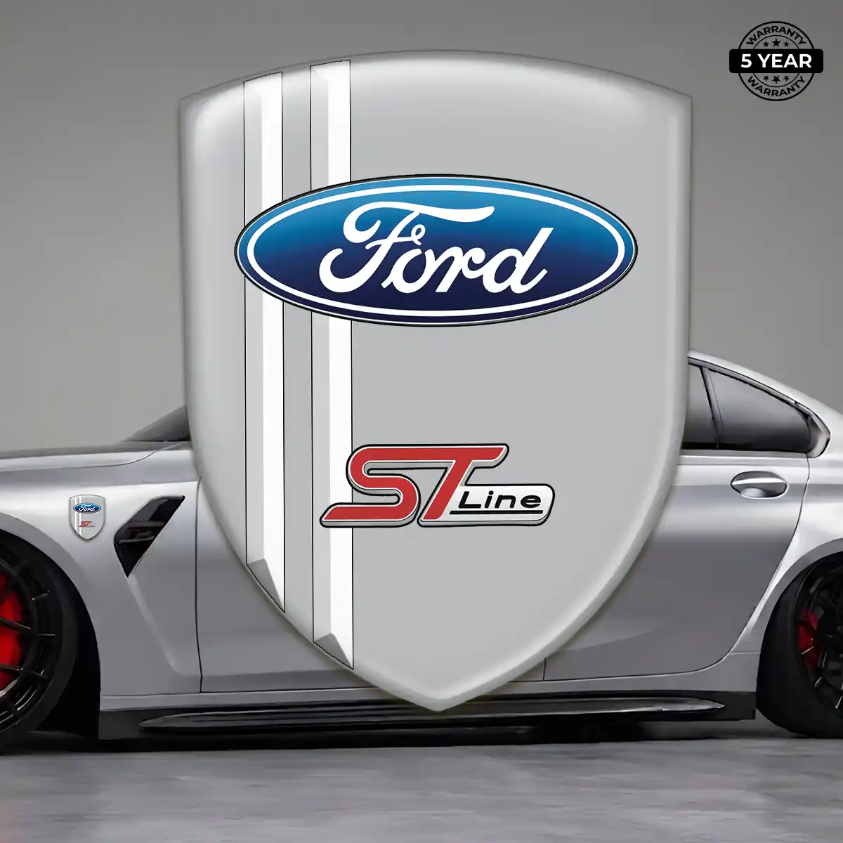 Ford Emblem Logo Badge Refined Design