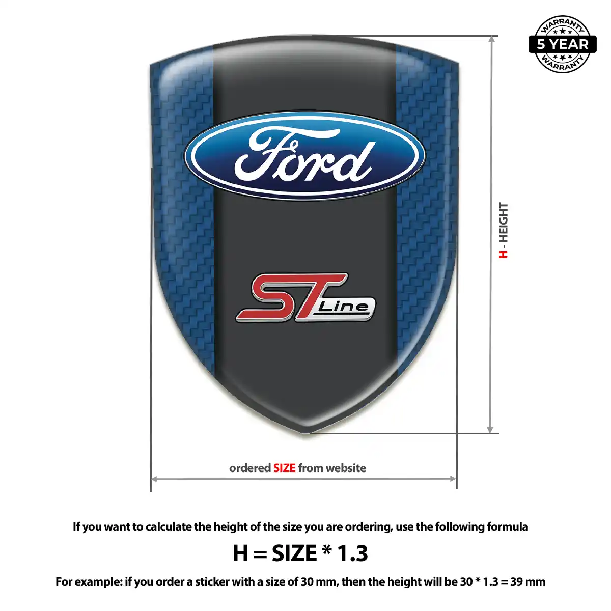 Ford Emblem Logo Refined Design