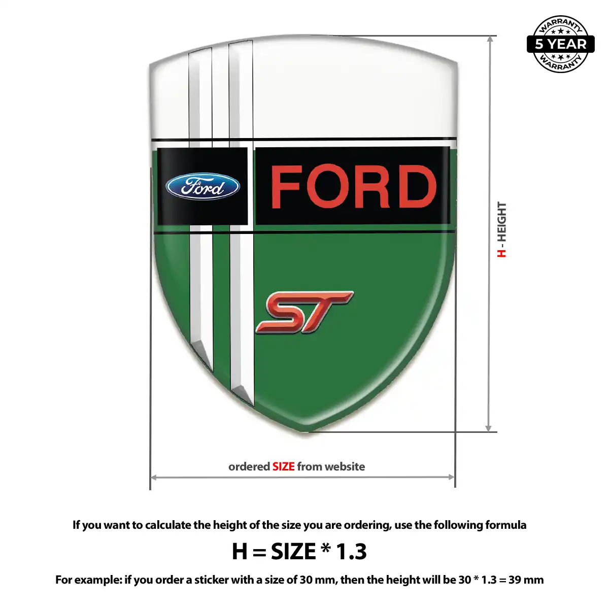 Ford Emblem Refined Design