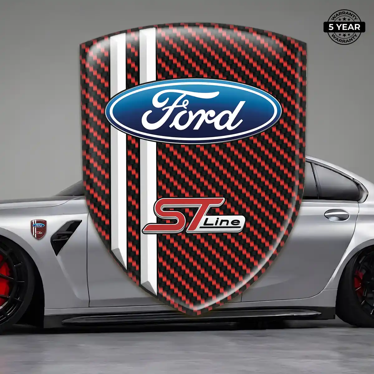 Ford Emblem Shield Refined Design