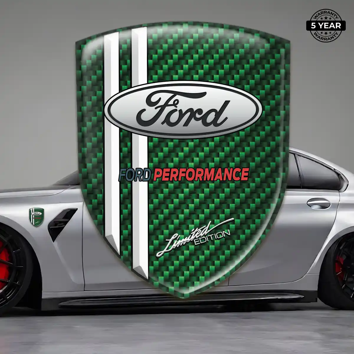 Ford Emblem Shield Sleek Style