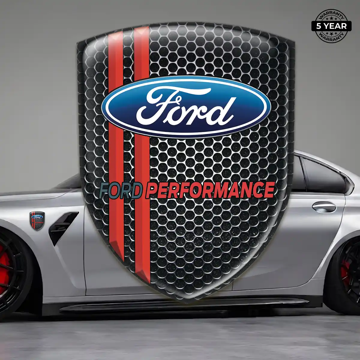 Ford Emblem Silicone Sleek Style